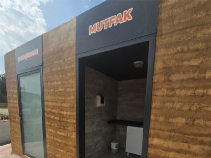 Betonarme Hazır Bay Bayan WC - Engelli WC - Duş - Mutfak - Çamaşırhane