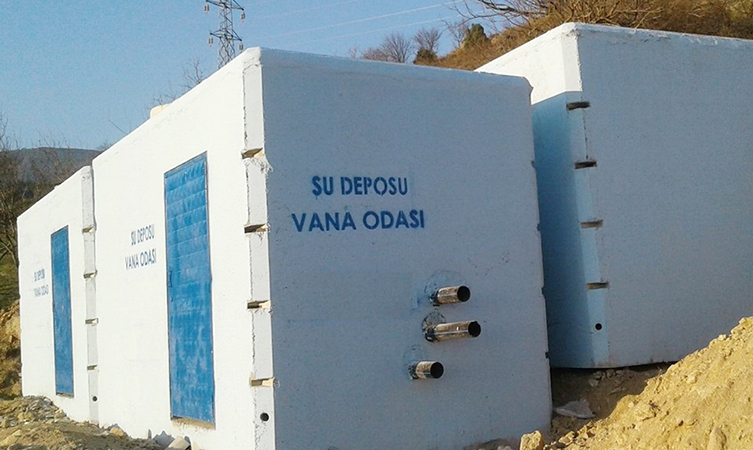 Yeni nesil prefabrik su depoları kullanımı yaygınlaşıyor